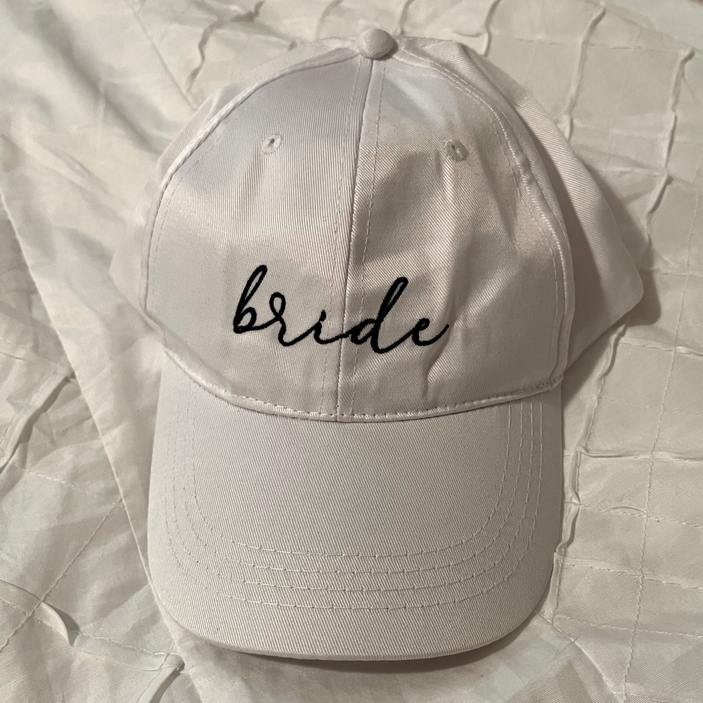 White Bride Hat